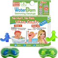 Waterdam A-Series Swimming Ear Plugs Ultra Comfy Great Waterproof Earplugs (Mixed Sizes, Size 1+2A: Small Ear Women Teens Kids (