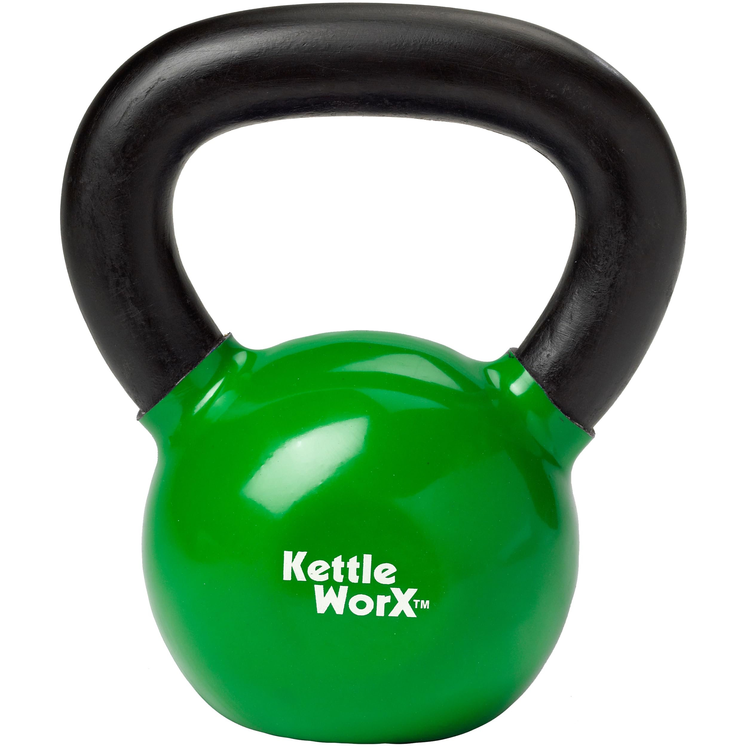 KettleWorX 25 LB Kettlebell Weight for Strength Training, Conditioning, and Fitness