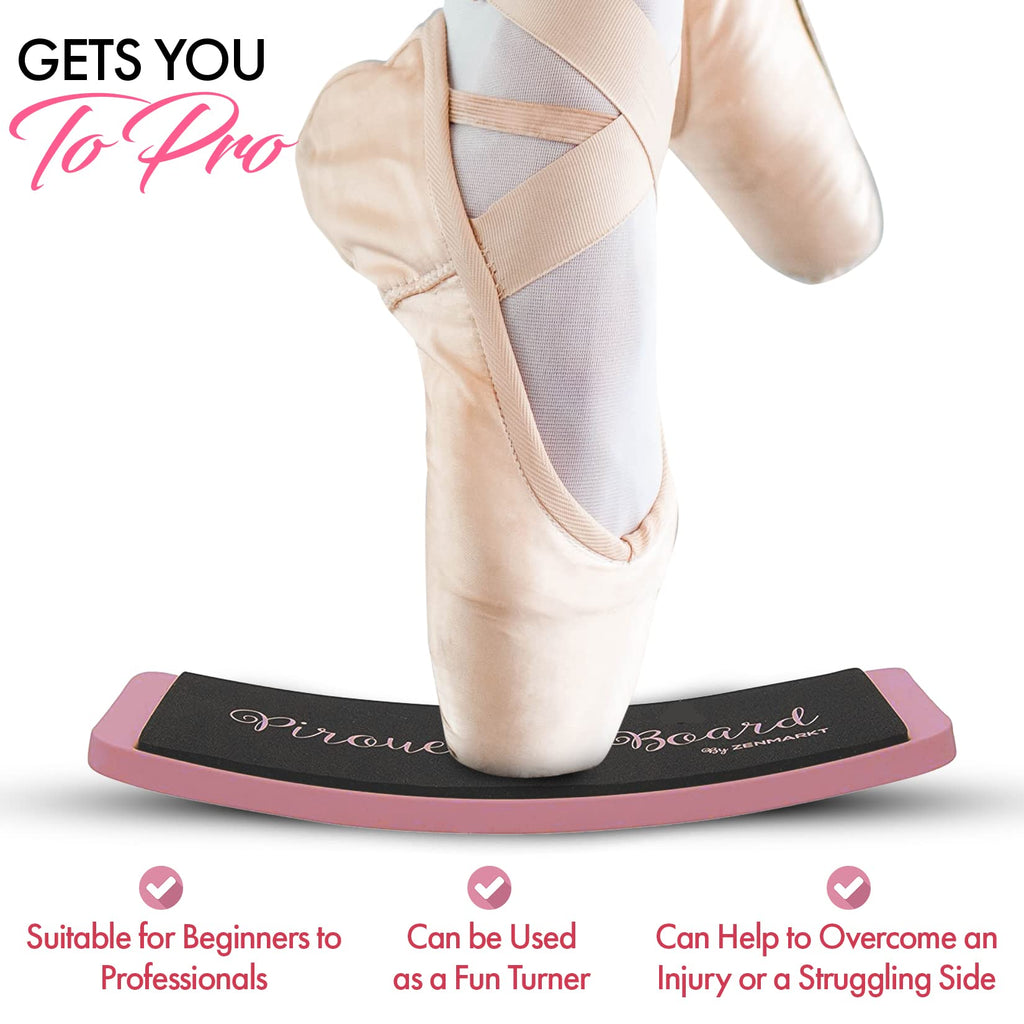 Zenmarkt Turning Boards For Dancers - Ballet Spin Boards For Dancers, Ice Skaters, Cheerleaders, And Gymnasts - Specially Design