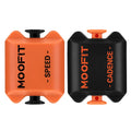 moofit Cadence Speed Sensor, Bluetooth & ANT+ Wireless RPM Cycling Spin Bike Cadence Sensor for Wahoo/Coosporide/Rouvy/Peloton, 