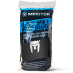 Meister Mma Elastic Cloth Shin & Instep Padded Guards (Pair) - Black - Youth/X-Small