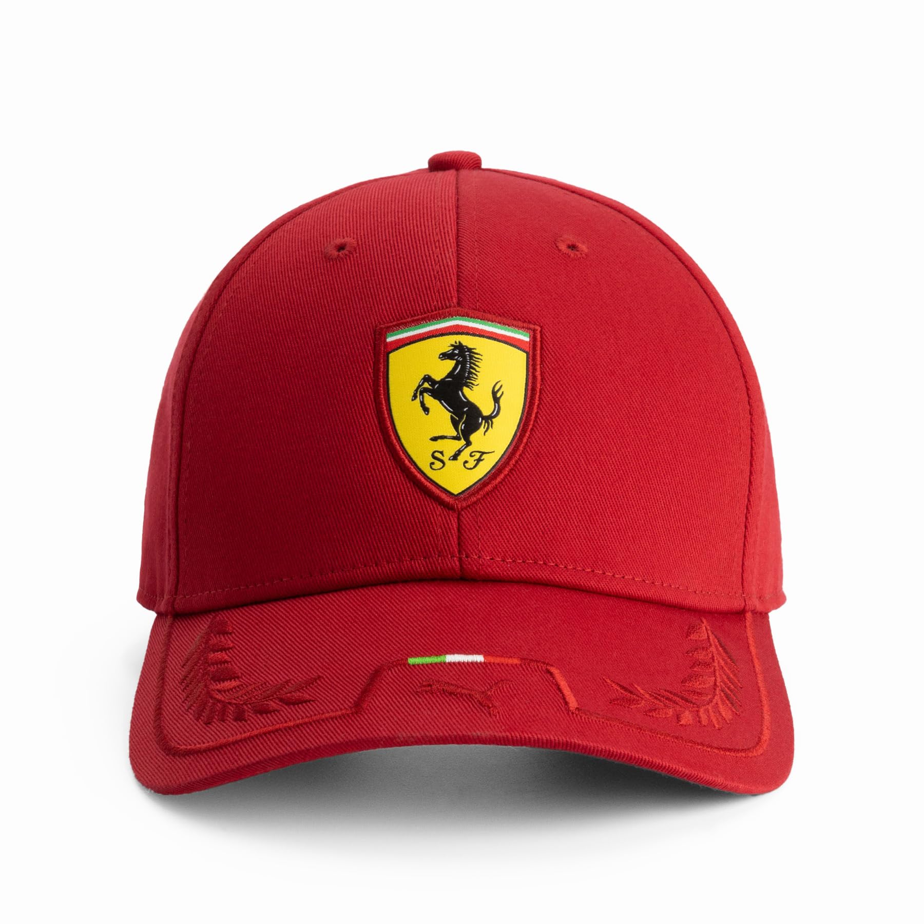 Puma Scuderia Ferrari F1 Italian Stripe Hat - Red- One Size Fits Most