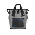 Built Welded Soft Portable Backpack Cooler With Wide Mouth Opening - Insulated And Leak-Proof Gray 5233505