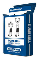 Dumbbell Exercise Cards - Fitness Playing Cards With Over 50 Dumbbell Workouts - 2.5 X 3.5 (Standard Playing Card Size)