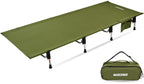 Marchway Lightweight Folding Tent Camping Cot Bed With Lever Lock, Easy Setup Portable Compact For Outdoor Travel, Hunting, Hiki
