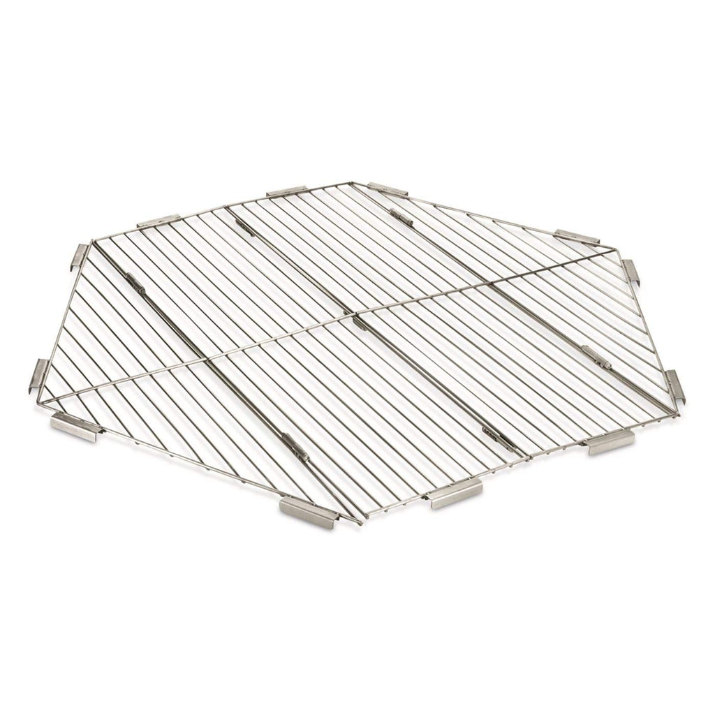 Guide Gear Folding Portable Stainless Steel Grill Grate, Camping Cooking Gear, Campfire Equipment, 36''