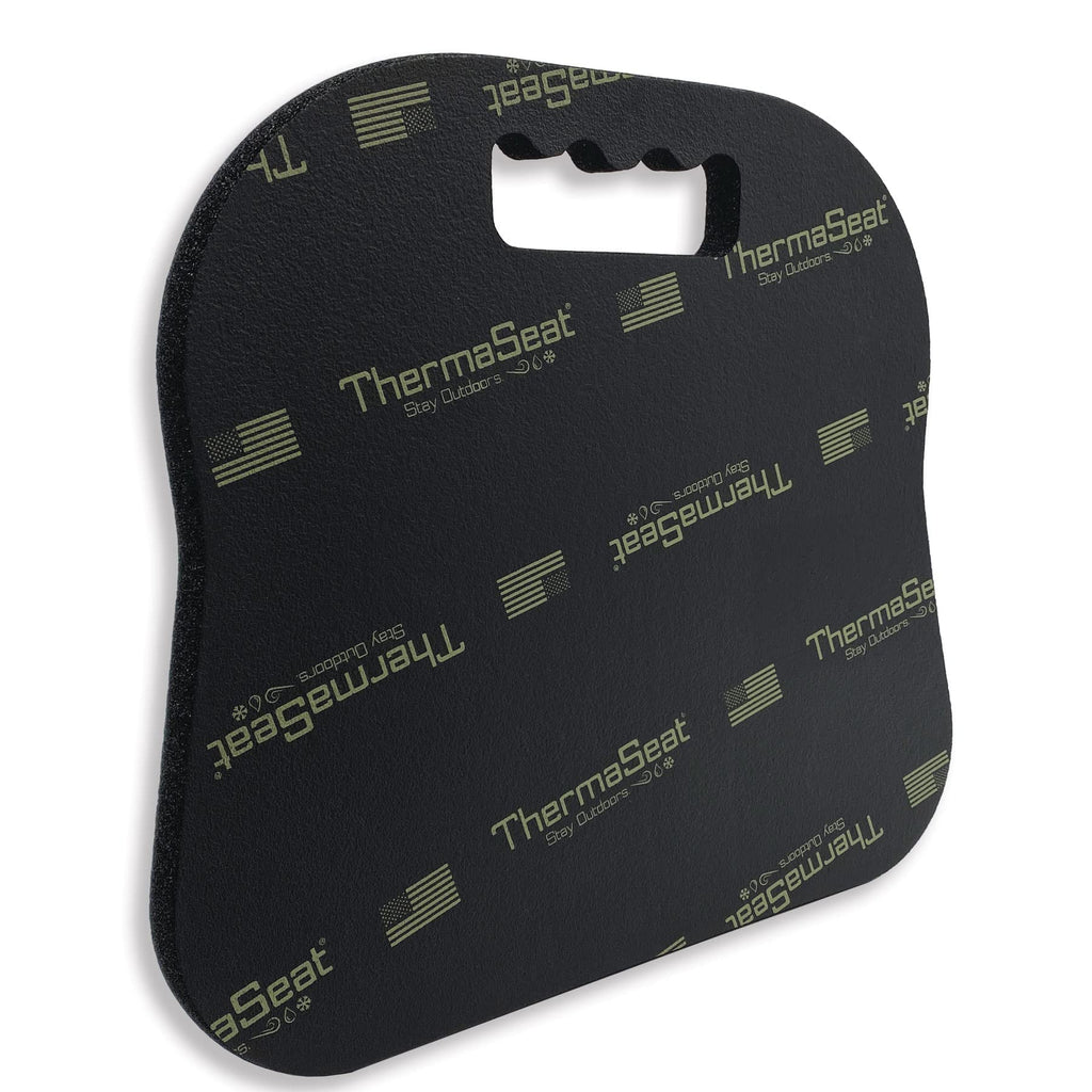 Northeast Products Therm-A-Seat Sport Cushion Stadium Seat Pad, Black 13''X14''X.75''