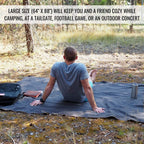 Arcturus Military Wool Blanket - 4.5 Lbs, Warm, Heavy, Washable, Large 64'' X 88'' - Great For Camping, Outdoors, Survival & Eme