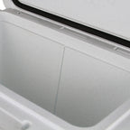 Bison Coolers White 50 Quart Cooler  Made In The Usa  Easy Use Latches  Heavy Duty Long Ice Retention