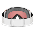 Smith Squad Snow Goggles White Vapor  Chromapop Everyday Rose Gold Mirror