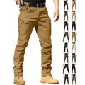 Tactical Pants for Men Water Resistant Cargo Hiking Pants Multi Pockets Relaxed Fit Stretch Quick Dry Work Ripstop Flex Outdoor 