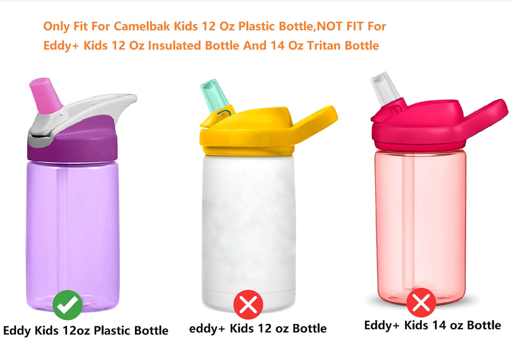 Replacement Straws For Camelbak Eddy Kids 12Oz Water Bottle,Accessories Set Include 5 Bpa-Free Straws And 1 Cleaning Brush