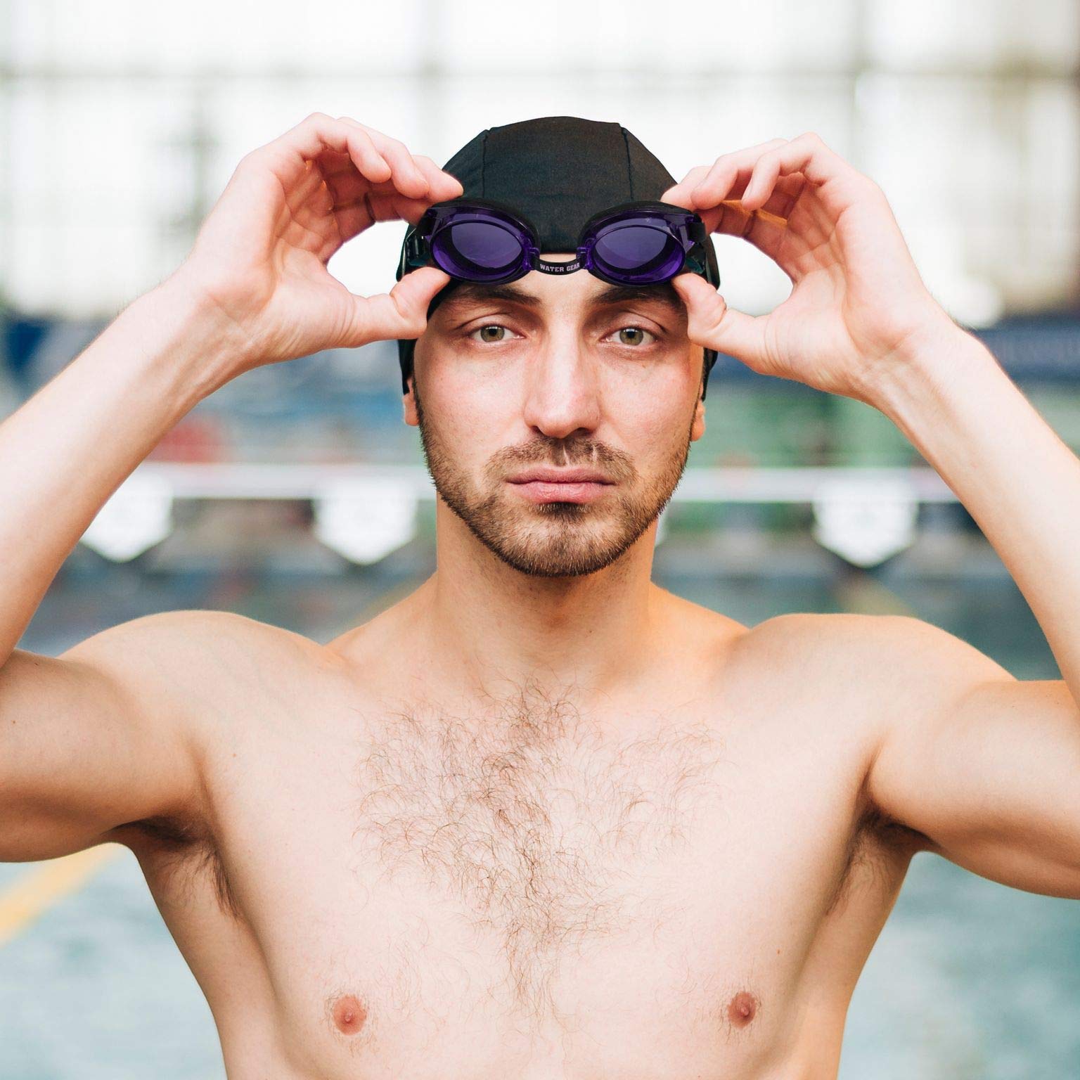 Water Gear Classic Goggles, Purple