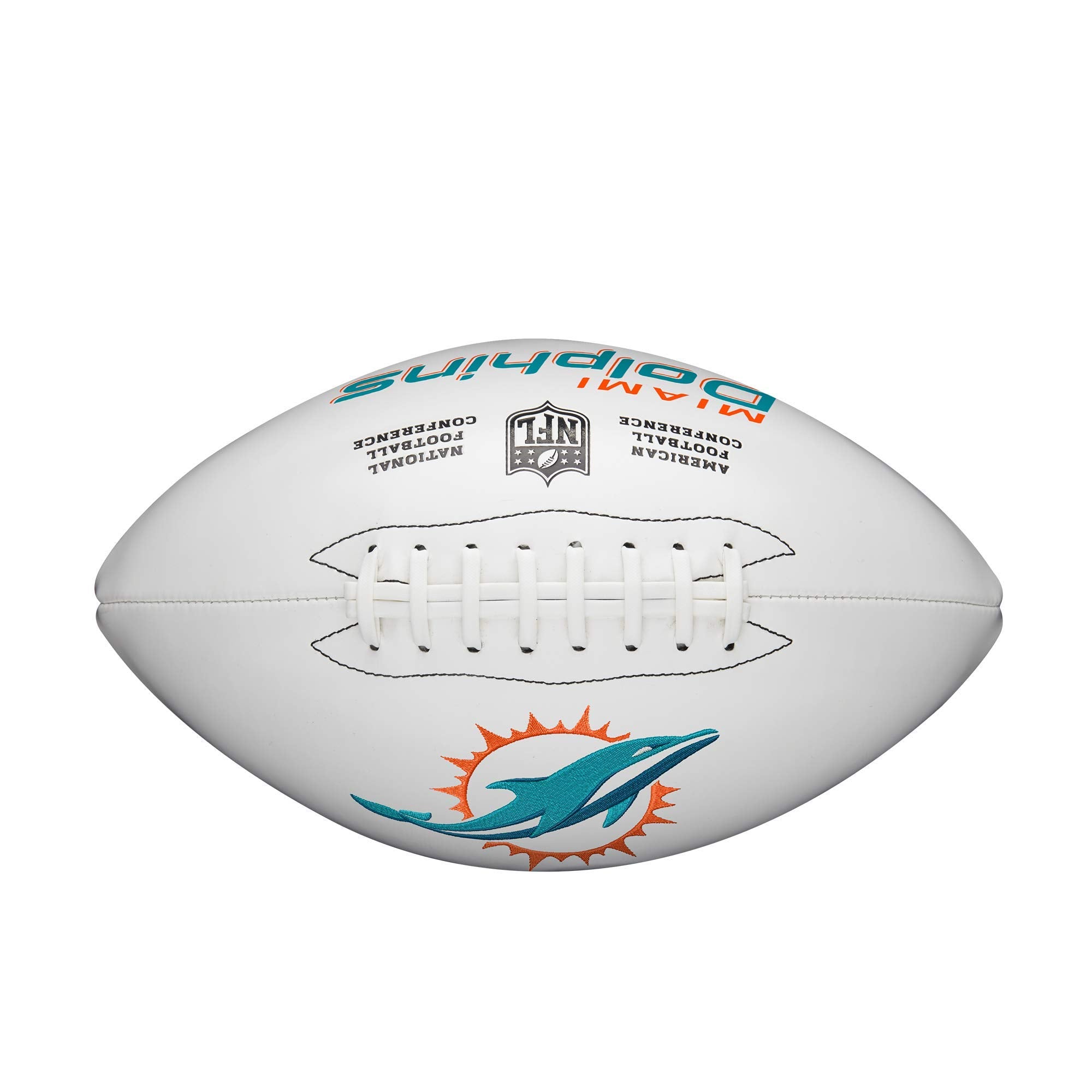 Wilson Nfl Live Team Autograph Football, Miami Dolphins