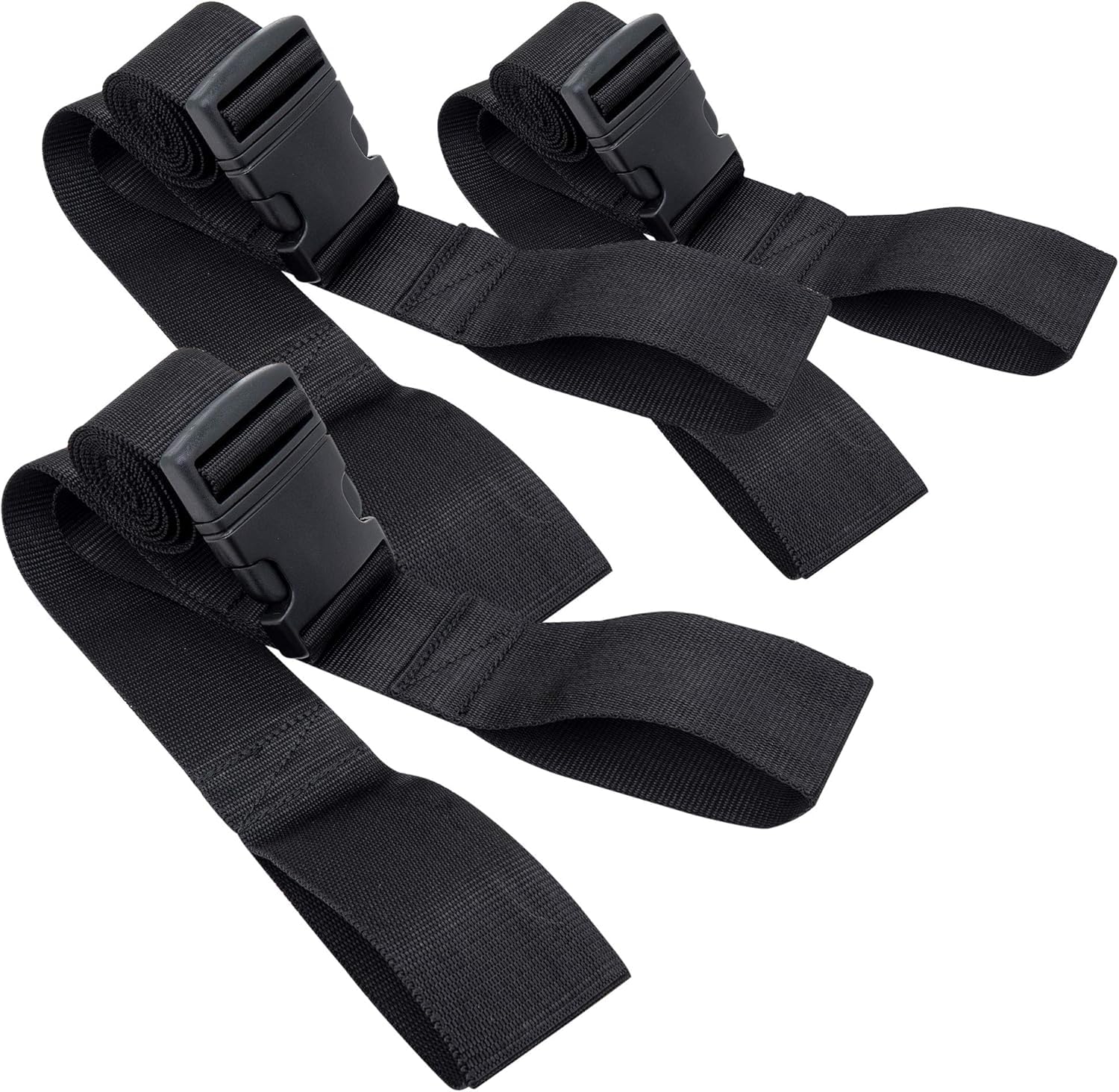LINE2design Backboard Spine Board Straps - 5 Disposable Securing Straps with Loop Ends - Emergency Medical Board Adjustable Stra