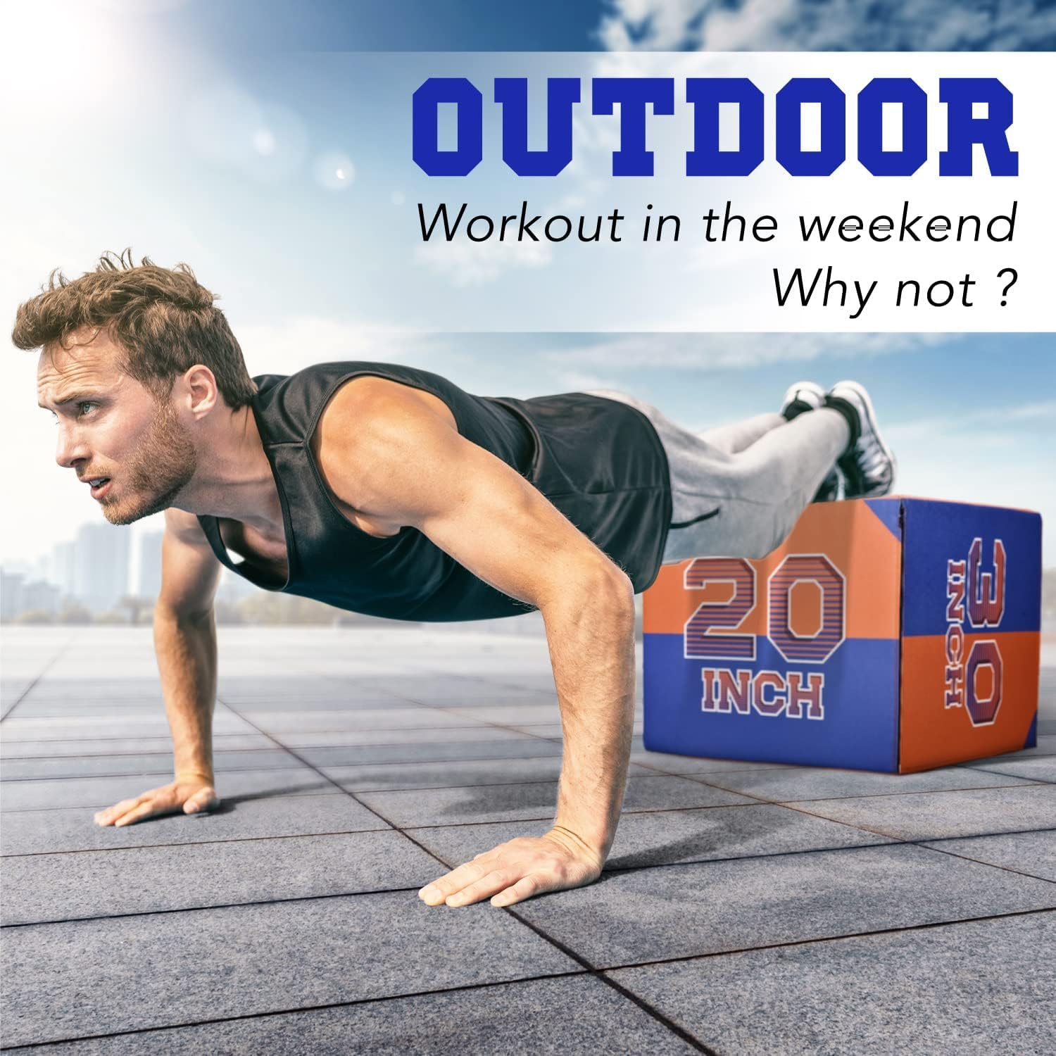 Yes4All 3 In 1 Soft Plyo Box Wooden Core, Foam Plyometric Box For Exercise, Plyometric Training, Available In 4 Sizes