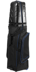 Bag Boy T-10 Hard Shell Top Golf Travel Cover For Airlines, Foam Padding, Lockable Full Wrap-Around Zipper, In-Line Skate Wheels
