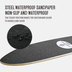 Gentle Booms Sports Skateboard Swing, 29.7  9.5 Inch Large Stand Up Surf Swing With Adjustable Handle, Up To 660 Pounds Weight C