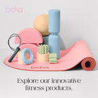 Bala Bangles Wrist & Ankle Weights for Women & Men (Heather) - 2 Pound Adjustable Silicone Weighted Bracelet Set for Gym, Yoga,