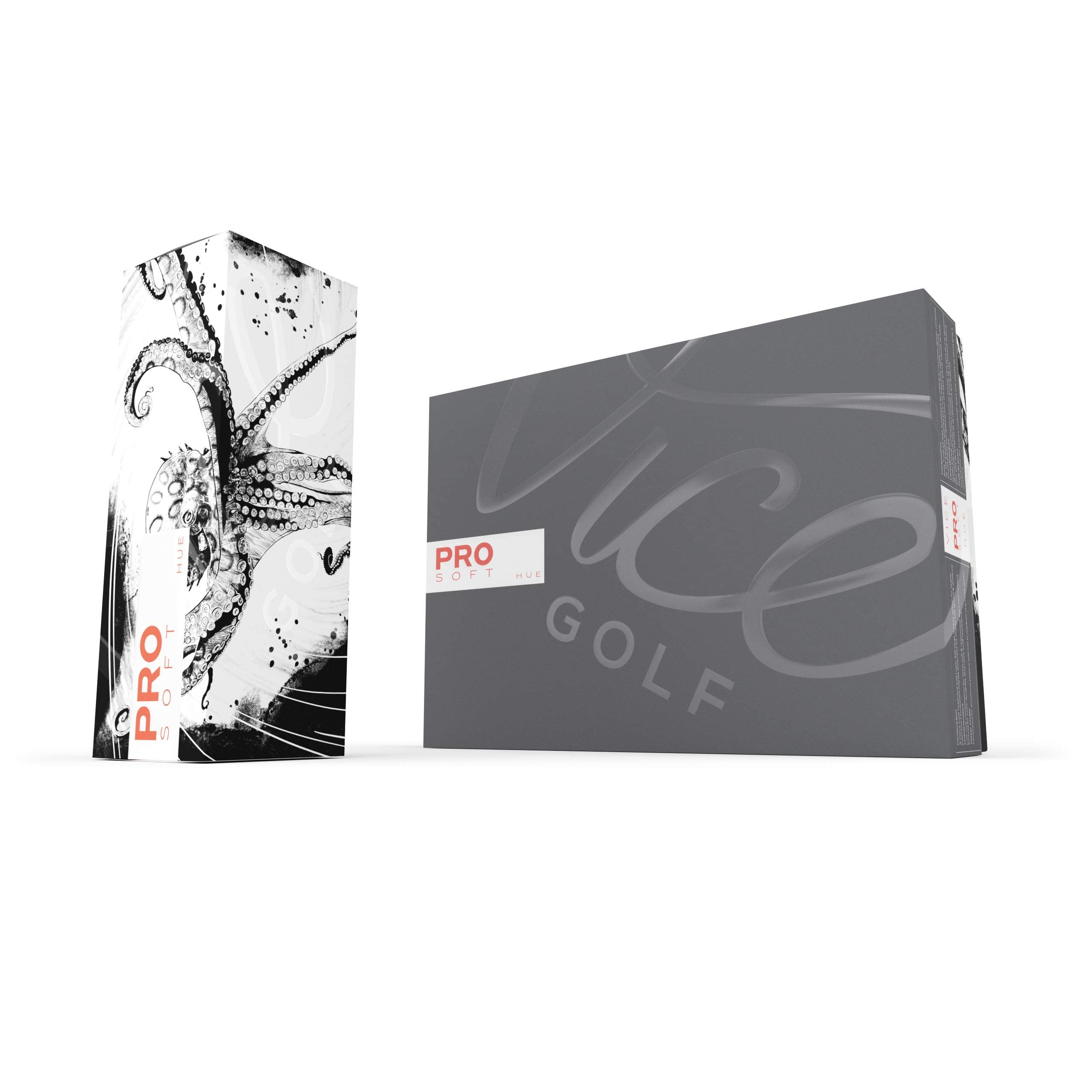 VICE Golf Pro Soft Golf Balls, Living Coral