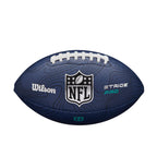Wilson Nfl Stride Pro Eco Football - Navy, Official Size