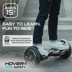 Hover-1 Titan Electric Scooter with 8MPH Top Speed, 8 Mile Range, 5HR Full-Charge, Built-In Bluetooth Speaker, Rider Modes: Begi
