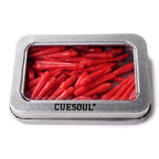 Cuesoul Soft Tip Darts Points 2Ba Thread Red,Pack Of 100 Pcs