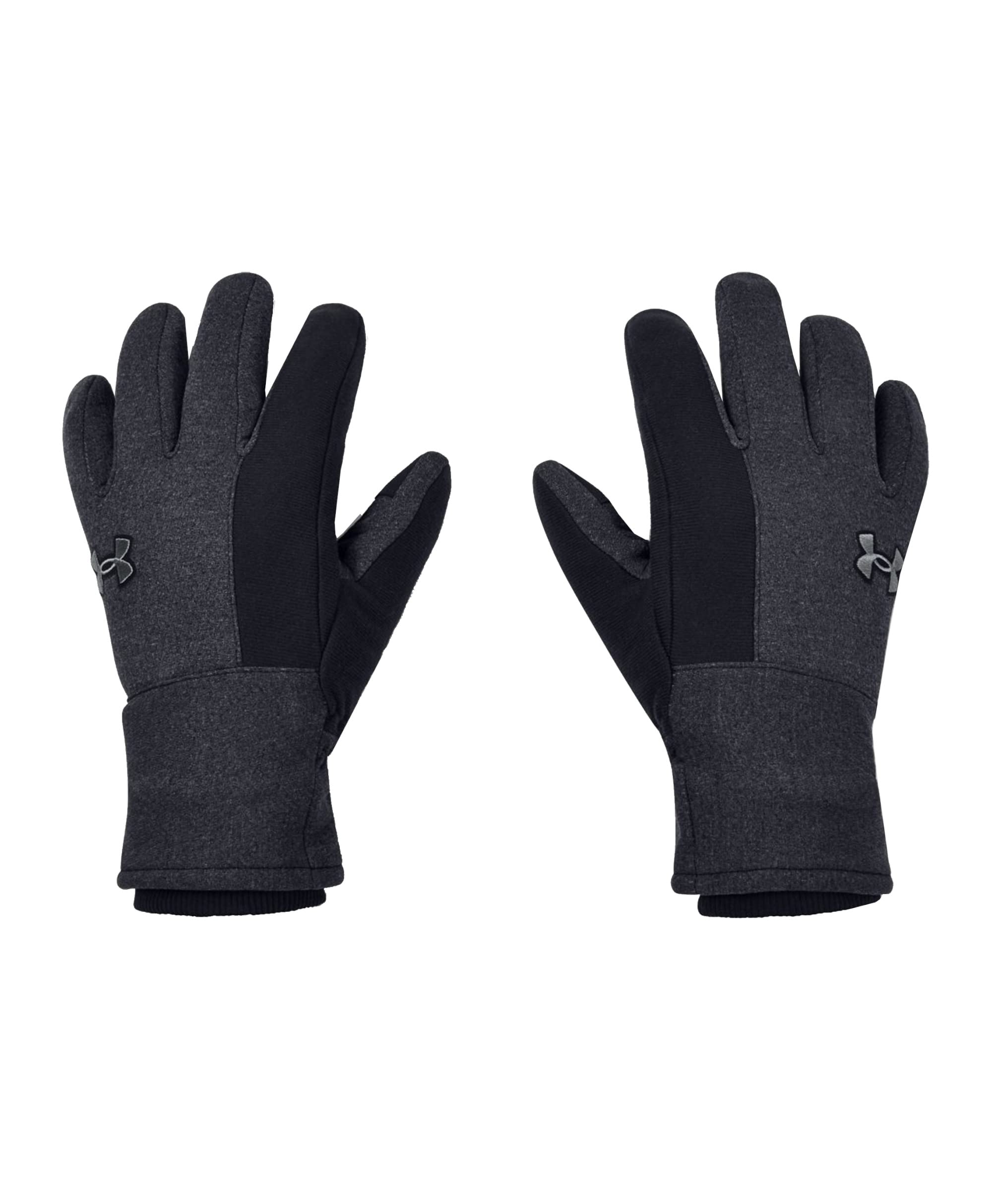 Under Armour Mens M Storm Glove Black (001)/Pitch Gray X-Large