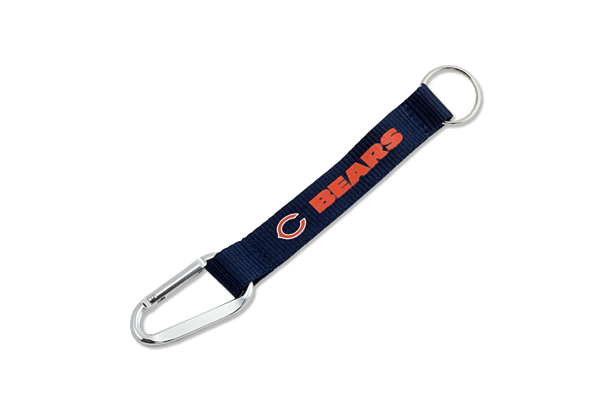 Aminco Nfl Chicago Bears Carabiner Lanyard Keychain, 5