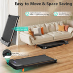 Walking Pad With Incline, Portable Treadmill For Home, 4 In 1 Walking Pad Incline With Remote Control 265Lb Capacity, 2.5Hp Comp