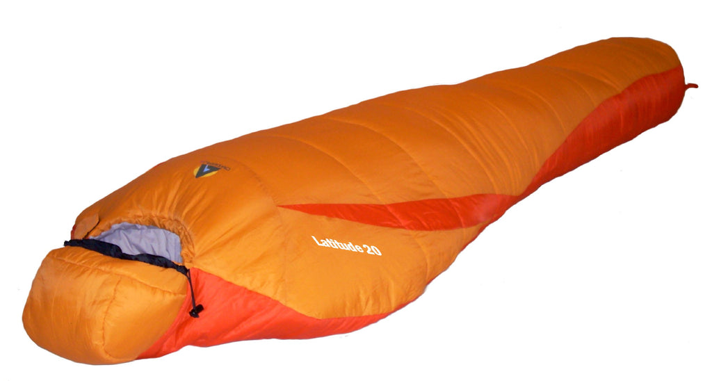 High Peak Usa Alpinizmo Latitude 20 Sleeping Bag, Orange