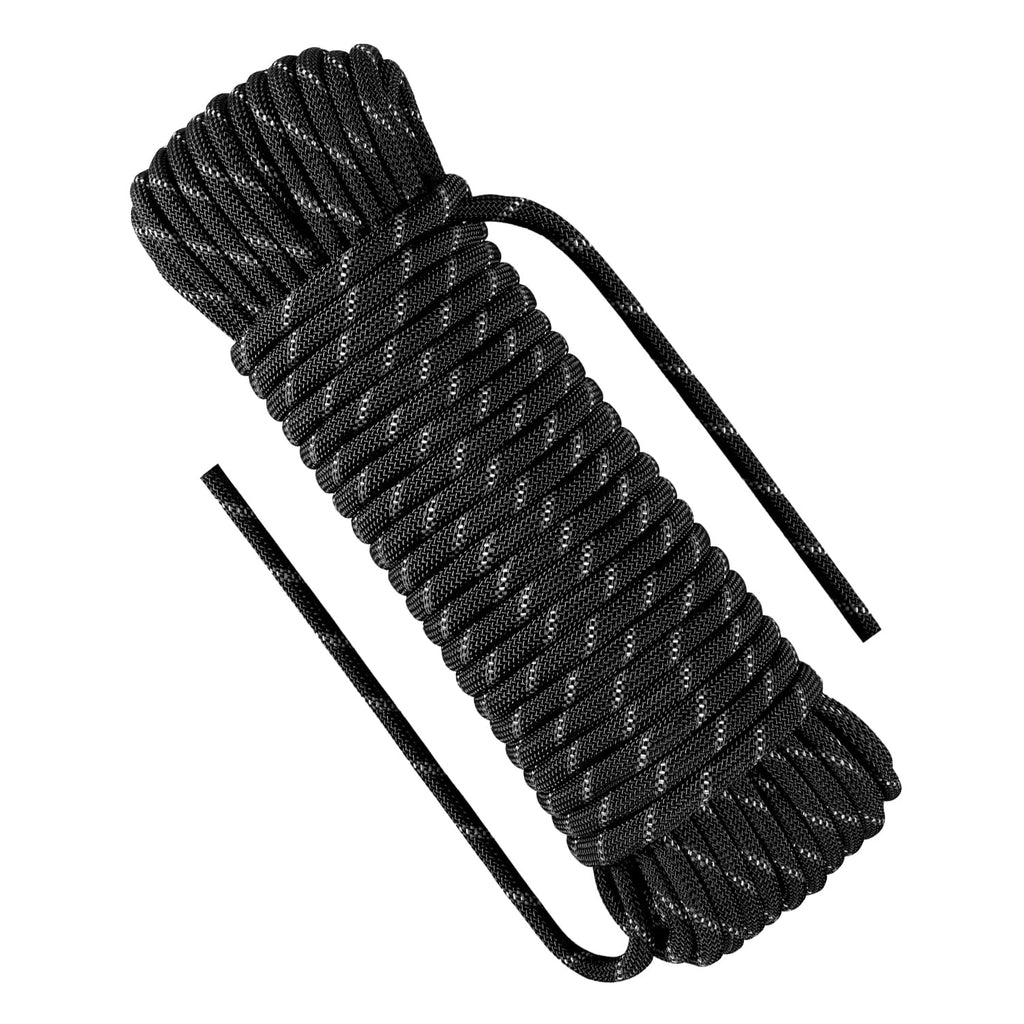 Northpada 10Mm 30 Meter Nylon Static Rock Climbing Rope Explore A Cave Rope Rappelling Rope Rescue Rope Boat Rope Anchor Dock Li