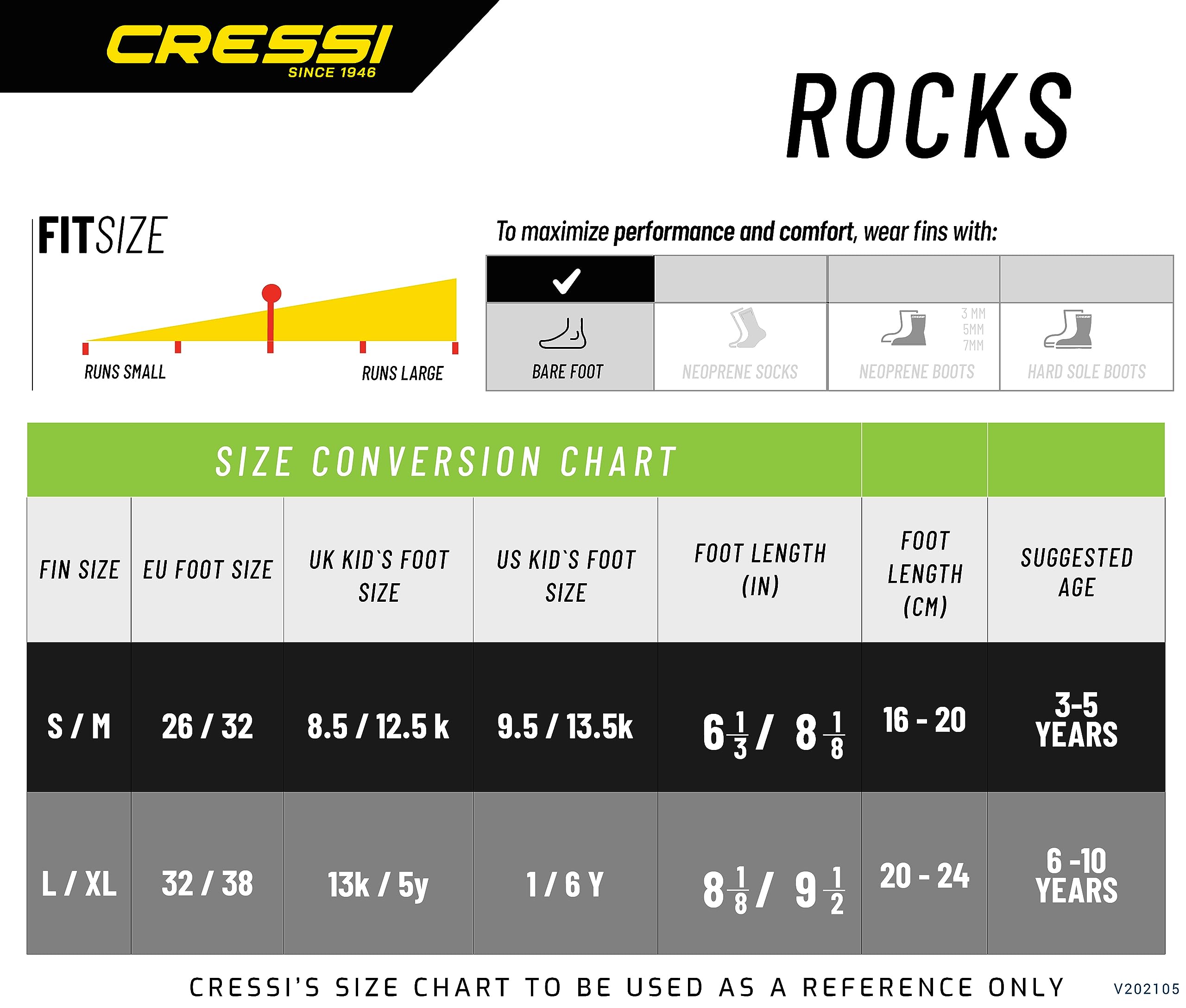 Cressi Rocks (Purple/Blue) [L/Xl]