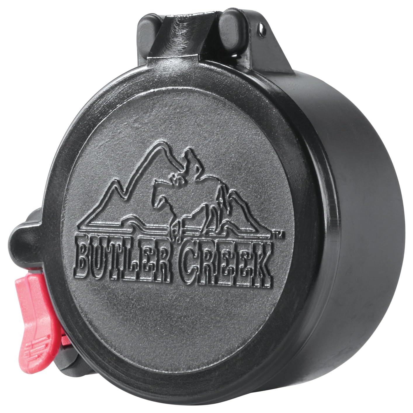 Butler Creek Flip-Open Eyepiece Scope Cover, Size 18 (1.7-Inch, 43.2mm), Black
