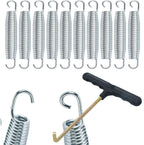 Talyrui 6.5In Trampoline Spring Heavy-Duty Galvanized Spring Anti-Oxidation Anti-Rust Pack Of 10