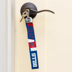 Rico Industries Nfl Football Buffalo Bills Standard Wrist Lanyard Key Chain, Cute Wristlet Strap Keychain Holder For Women Men C
