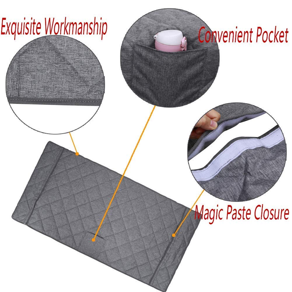 Golf Cart Seat Covers,Ezgo Seat Cover, Comfortable Golf Cart Seat Blanket, Golf Cart Seat Cushion Covers For 2-Person Seats Club
