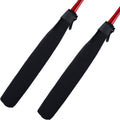 Sanwuta 2 Pcs Baseball Sleeve Bat Warmer Softball Bat Sleeve Protector Cover for Sport(Black,Classic)
