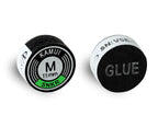 Kamui Snooker Black Laminated Billiard Cue Tip - 1 Pc (Medium, 11 Mm)