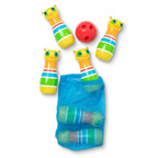 Melissa & Doug Sunny Patch Giddy Buggy Bowling Action Game - 6 Bug Pins, 1 Plastic Ball