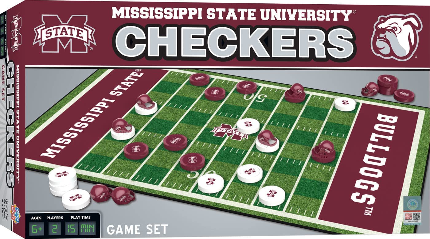 MasterPieces NCAA Florida State Seminoles Checkers Board Game , 13 x 21