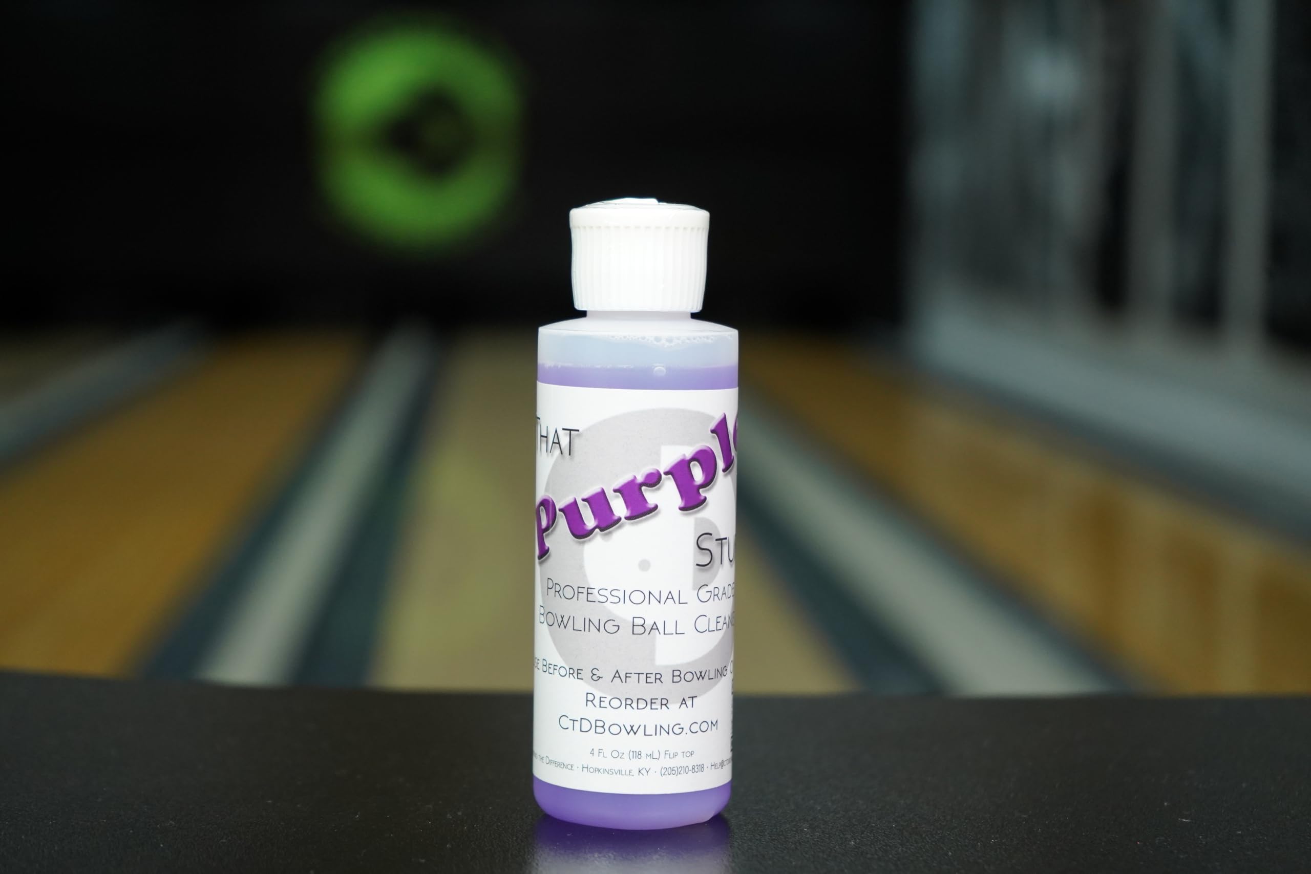 Creating The Difference That Purple Stuff Bowling Ball Cleaner  4 Oz  Usbc Approved  Bowling Ball Cleaner  Removes Dirt, Oil & S