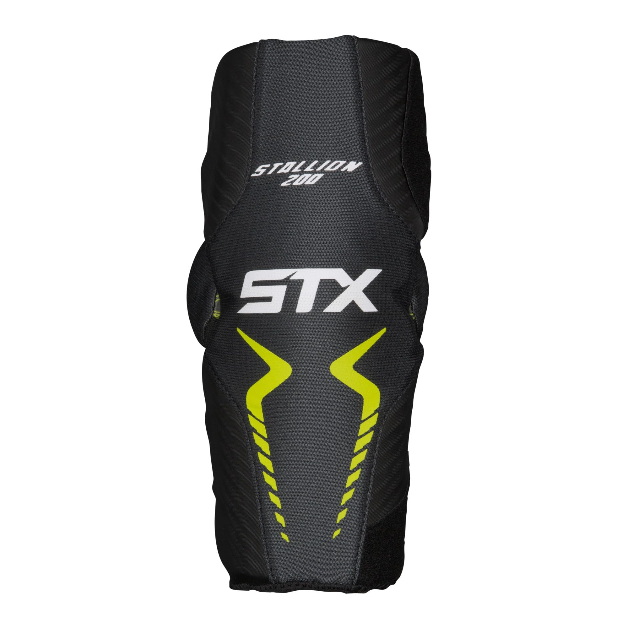 STX Stallion 200 Lacrosse Arm Pads, Pair, Black/Grey, Large