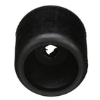 Seachoice Molded Ribbed Wobble Roller, Black, Boat Trailer, 4-1/4 In. X 3/4 In.
