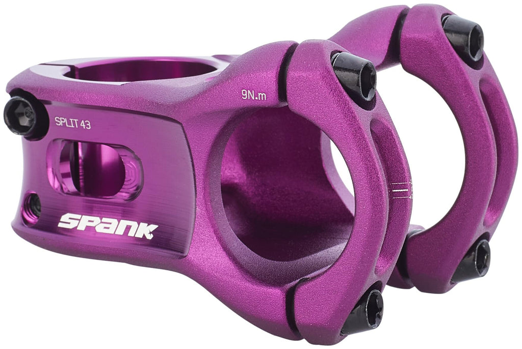 Spank Split Stem - 33Mm - Purple