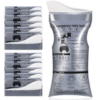 Oumee 12 Pack Disposable Urine Bags, 700Ml Travel Pee Bags Unisex Urinal Bag Vomit Bag For Travel Traffic Jam Emergency Portable