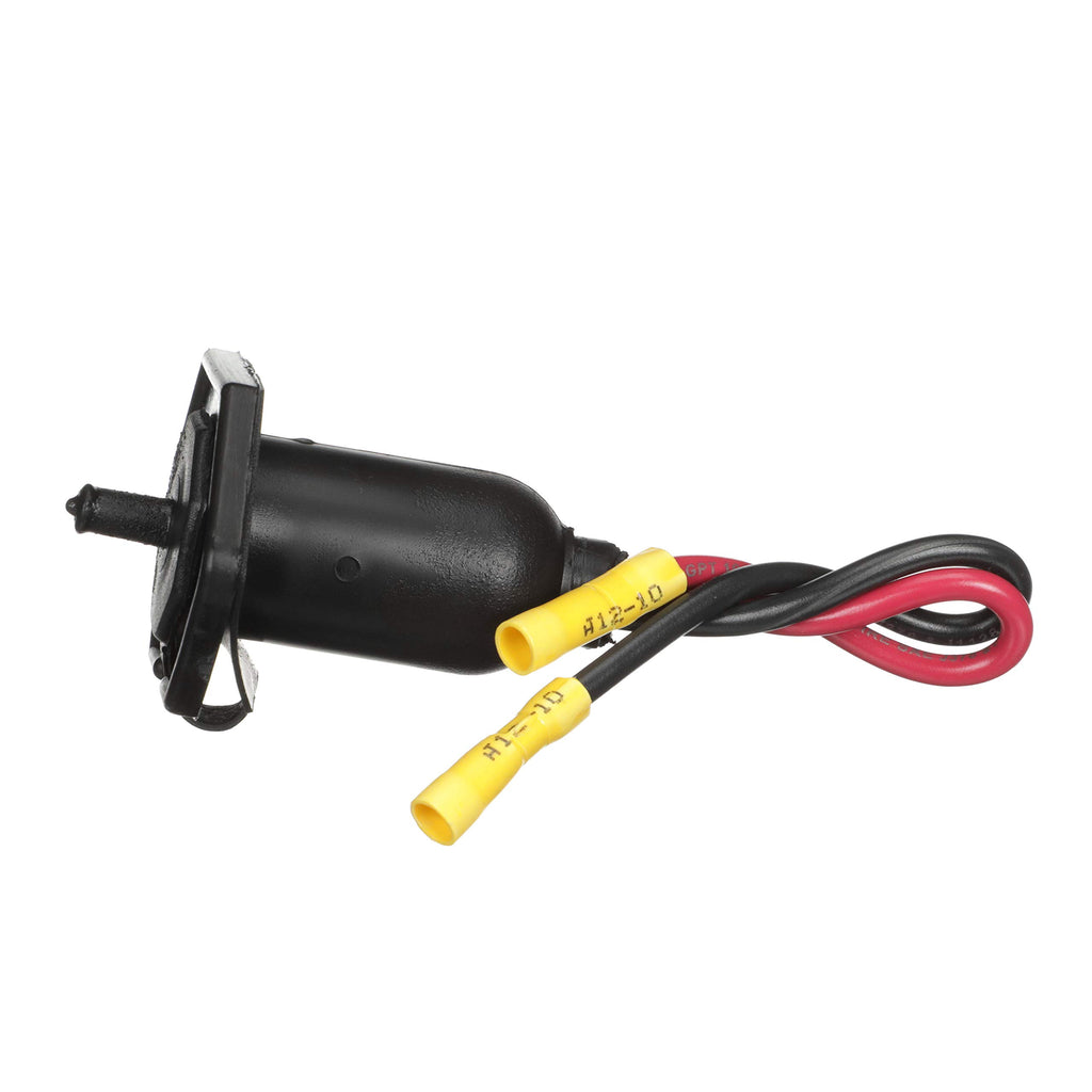 Attwood 14350-3 Medium-Duty Trolling Motor Connector, Female Receptacle, Boat Side, Weather Cover, Face Plate, 12-Volt Dc