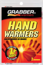 Grabber Hand Warmers - Long Lasting Safe Natural Odorless Air Activated Warmers - Up To 7 Hours Of Heat - 40 Pair