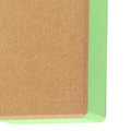 Calandis Eva Cork Yoga Block Yoga Accessories For Fitness Balance Training Meditation Green | Yoga Props | Yoga & Pilates | Fitn