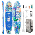 Spatium Inflatable Stand Up Paddle Board with SUP Accessories, Anti-Slip EVA Deck, 11 *31.5  Inflatable Paddle Boards for Adult